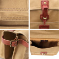 Tourbon wholesale water repellent canvas bicycle pannier bag